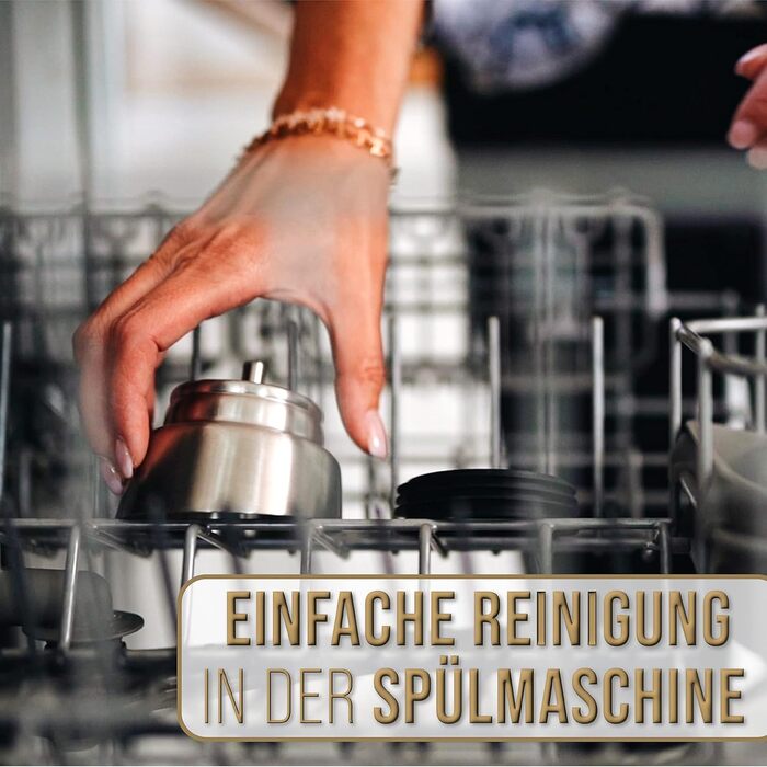 Скляна джезва 1.0л Laura - Преміум глечик для води з кришкою з нержавіючої сталі та вставкою для фруктів з термостійкого боросилікатного скла