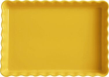 Форма для випічки торта прямокутна 33,5 х 24 х 5 см жовта Еміль Генрі