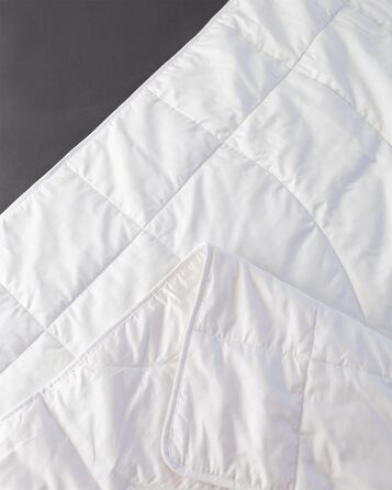 Подушка Wolkenfeld 70x80 конопля & - Зроблено в Німеччині - Для тих, хто спить на боці, на животі, на спині - Натуральна подушка з індивідуальним наповнювачем - Підходить для алергіків (200 х 200 см, бавовна)