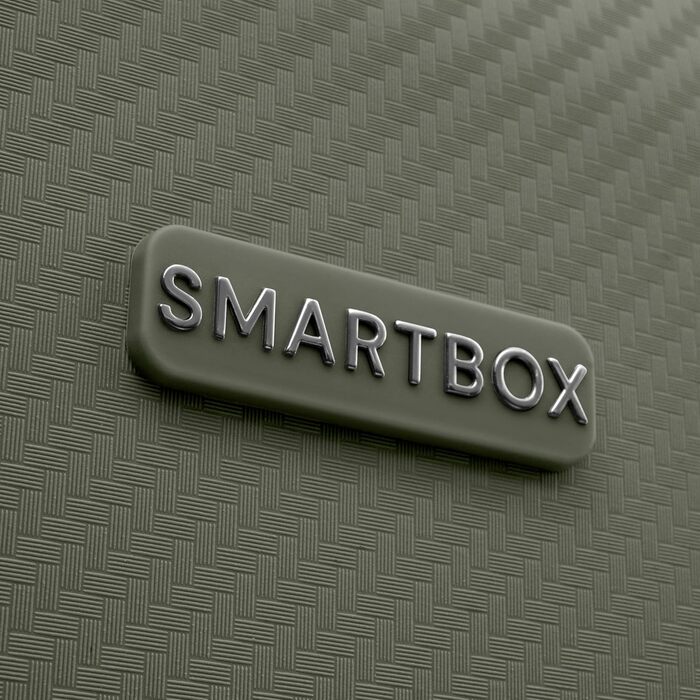 Візок SMARTBOX XL 76 см Поліпропілен 4-Подвійні коліщатка та замок TSA 4,2 кг (оливкова)