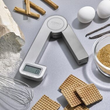 Кухонні ваги CASO Design Ecostyle: без батарейок, до 5 кг, крок 1 г, Testsieger