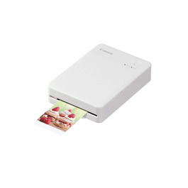 Canon Selphy QX20 – Портативний принтер для фотографій з Wi-Fi, термосублімаційний друк, USB-C зарядка, білий (без чорнил/паперу)