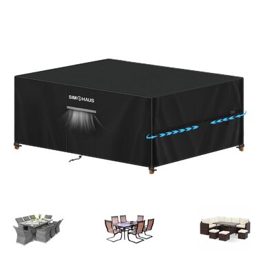 Захисний чохол для садово-патіо меблів (230x130x90 см) - водовідштовхуючий, 420D Oxford