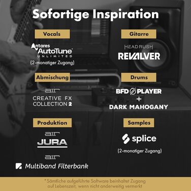 M-Audio M-Track Duo - USB аудіоінтерфейс для запису, стрімінгу та подкастингу (2 XLR/Line входи, 192kHz, USB-C)