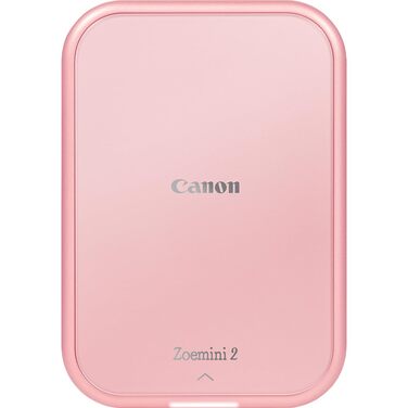 Canon Zoemini 2: Компактний фотодрук з Bluetooth - Друк фото з телефону, Рожеве золото