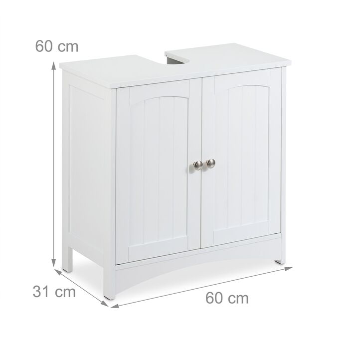 Підставка під раковину Relaxdays з дверцятами