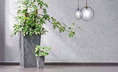 Горщик для квітів Concrete Look Антрацит 91л