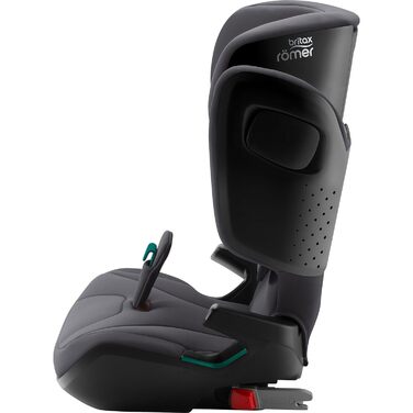 Дитяче автокрісло BRITAX RMER KIDFIX 2 Z-LINE, для дітей від 100-150 см (i-Size) з ISOFIX і без, 3,5-12 років, Midnight Grey Нова версія i-SIZE R129 Midnight Grey