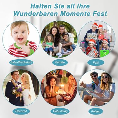 Цифровий рамка для фотографій з дерева, Wi-Fi, 32GB, 10.1 дюйма, IPS сенсорний екран, Frameo APP, подарунок, дуб (чорний дуб)