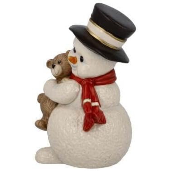 Фігурка сніговика Goebel Мій милий друг, з порцеляни, висота 12см, 66-704-16-1 12см Білий