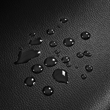 Крісла для офісу та конференцій Yaheetech (4 шт.) - чорні, без роликів