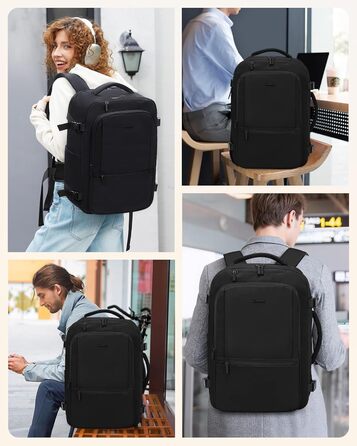 Рюкзак для ручної поклажі OVEVOOK: 40 л, водонепроникний, для подорожей, 17