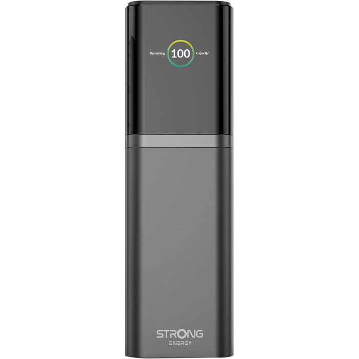 Power Bank STRONG S-19, 12000mAh, 176W, USB-C PD 3.1 + UFCS, TFT-дисплей, для iPhone, Galaxy, MacBook, iPad, 12000 мАг