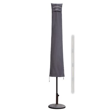 Захисний чохол для парасольки від сонця Sekey, сірий, 190 x 30/50 см