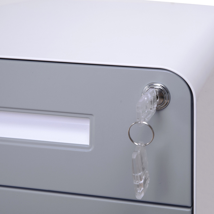 Контейнер на колесах COLOR PLUS I Metall weiß / grau від hjh OFFICE