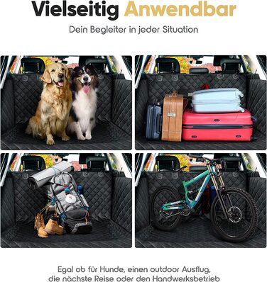 Захисний чохол в багажник для собак HELDENWERK чорний