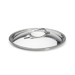 Кришка для каструлі De Buyer з нержавіючої сталі з чавунною ручкою, діаметр 16 см, срібляста, арт. 3709.16N