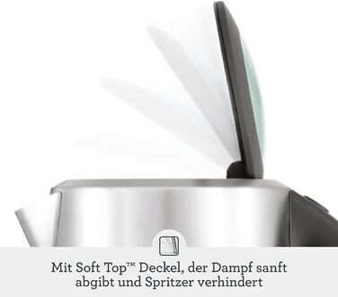 Sage Soft Top Pure - глечик для води з нержавіючої сталі, 1,7 л