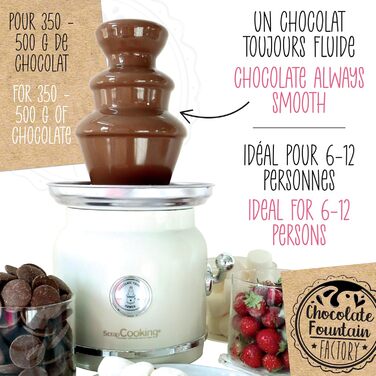 Шоколадний фонтан ScrapCooking 3897, пластик