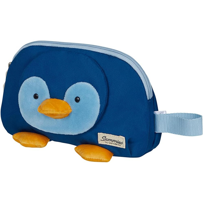 Сумка для туалетного приладдя Samsonite Happy Sammies Eco, 23 см, 2,5 л, синя (Penguin Peter)