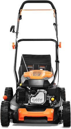 Бензокоса FUXTEC 3в1 FX-RM4646ECO: 3,5PS, 46 см, 50л кошик, мульчування, 25 кг