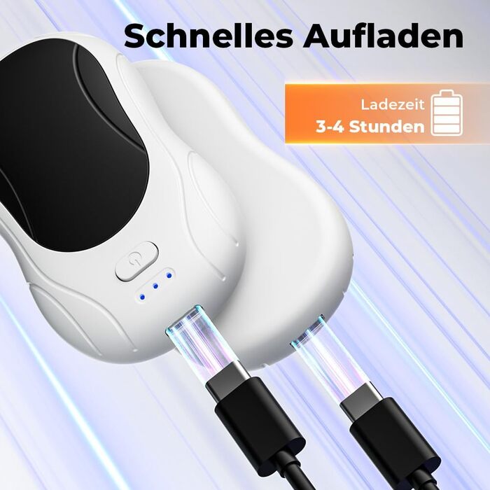 Електричні грілки для рук 2 шт. USB, 6000mAh, 3 режими нагріву, для кемпінгу, відпочинку на природі, офісу