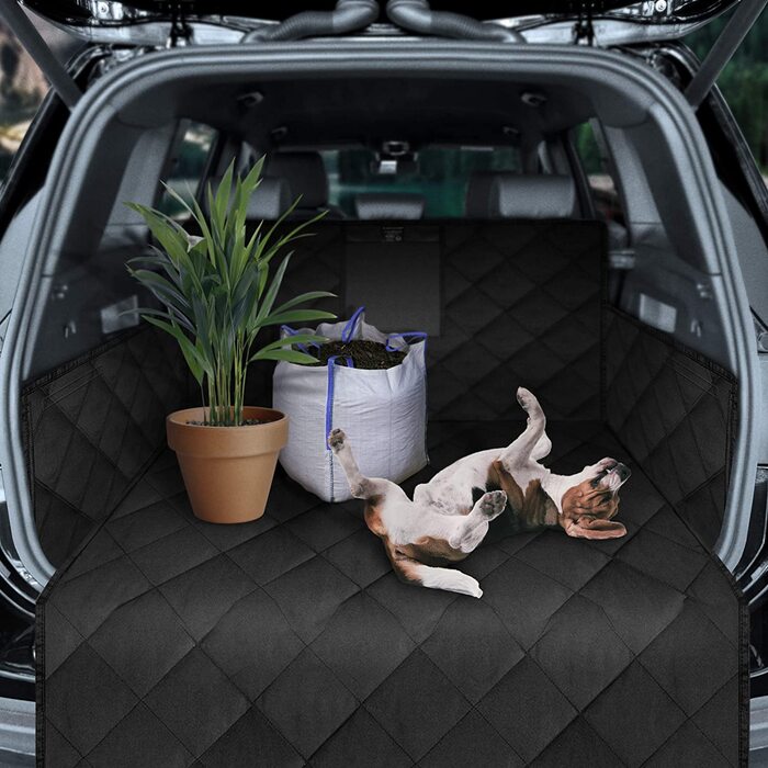 Захисний килимок для багажника Dunlop аксесуари для собак-миттєва установка нековзного водонепроникного чохла для багажника з захистом від автомобільних зарядних пристроїв I чохол для багажника ковдра для собак Килимок для собак захисний килимок для багаж