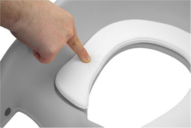 Унітаз дитячий зі сходинкою Mobiclinic Lala сіро-білий, для дітей 1-8 років, європейська якість