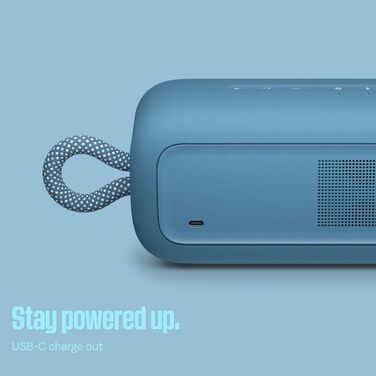 Портативна Bluetooth-колонка Bose SoundLink Plus, чорна (Blue Dusk), до 20 годин роботи від акумулятора