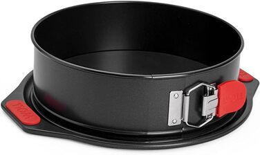 Форма для випічки Woll Springform Ø 26 см – нержавіюча сталь, антипригарне покриття, силіконові ручки, для випічки тортов, сумісна з духовкою, можна мити в посудомийній машині