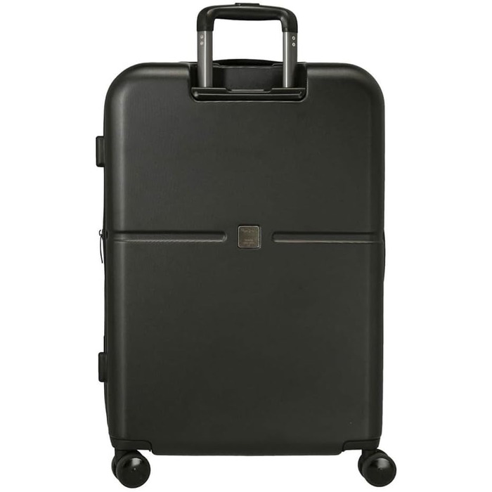 Набір валіз Pepe Jeans Highlight, чорний, 55/70 см, жорсткий корпус, ABS-замок, інтегрований, об'єм 116 л, вага 7,54 кг, 4 колеса, ручна поклажа