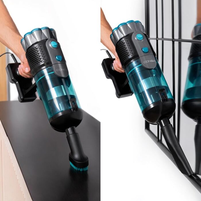 Пилсос Conga 560 від Cecotec: потужний, з радіусом дії 6 метрів, сірий, PopStar