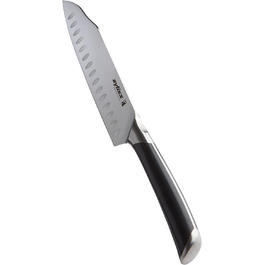 Німецька нержавіюча сталь, чорна ручка, кухонний ніж, можна мити в посудомийній машині, гарантія 25 років (ніж Santoku), 920268 Comfort Pro