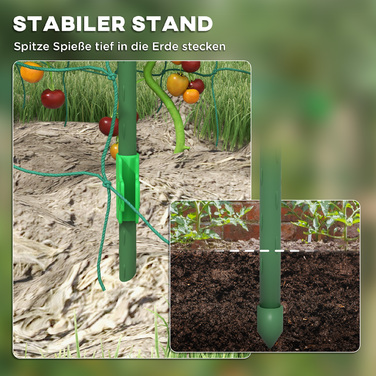 Великий арковий каркас для підтримки сітки, захист від птахів, легка установка, метал, 144 x 167 x 206 см