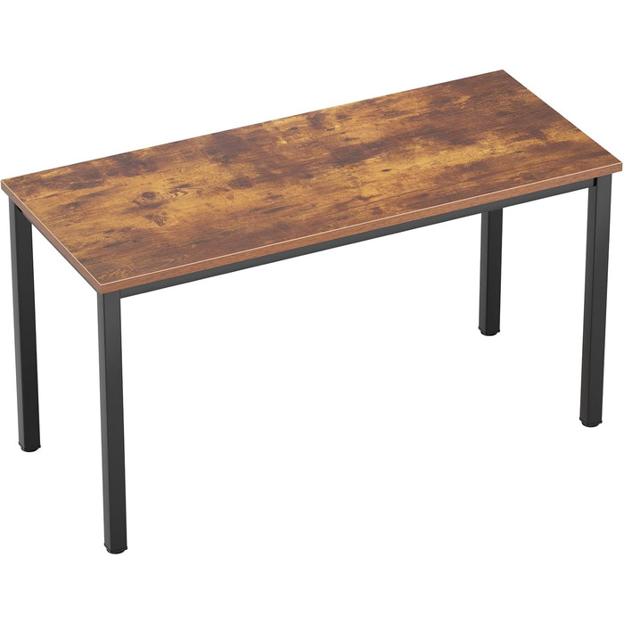 Комп'ютерний стіл SogesHome 120x60 см, дуб та чорний, для дому та офісу