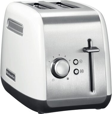 Тостер KitchenAid CLASSIC на 2 скибочки, 1,8 кг, білий