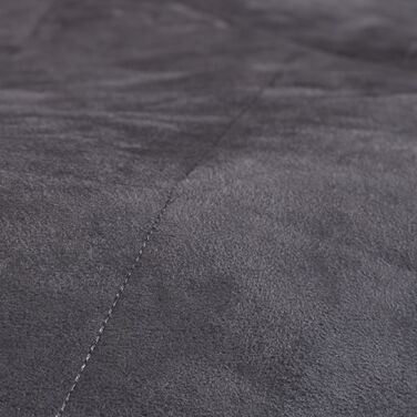 Relaxdays Великий крісло-мішок XXL сірого кольору з підлокітником