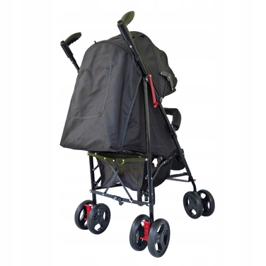 Дитячий прогулянковий візок-толкач Baby-Coo, чорно-сірий