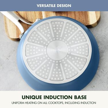 Набір кухонного посуду GreenPan Nova (10 предметів): каструлі, сковороди, кришки, інструменти. Без PFAS, керамічне антипригарне покриття.