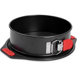 Форма для випічки Woll Springform Ø 26 см – висувна, без PFAS, з антипригарним покриттям та силіконовими ручками, придатна для духовки та посудомийної машини