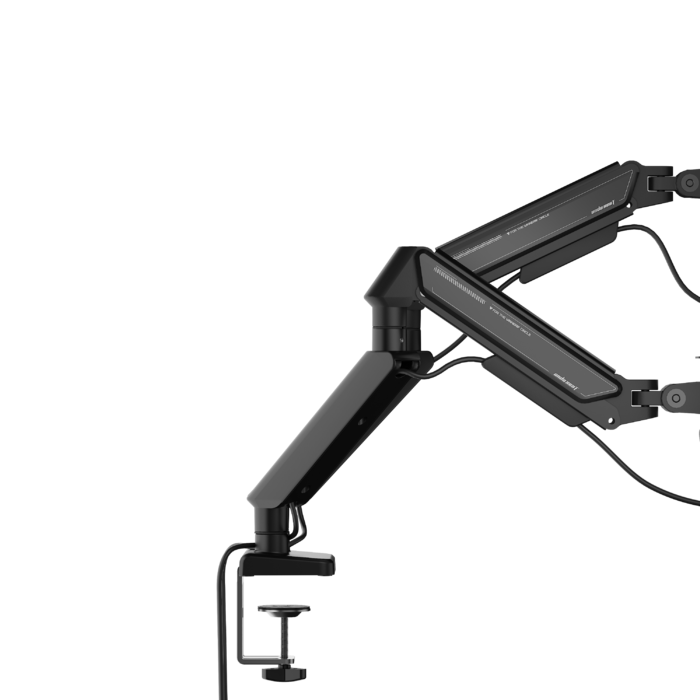 Настільне кріплення для монітора Anda Seat Stealth II Duo 17’’-32’’ Black