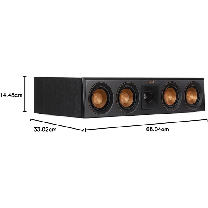 Центральна акустика Klipsch RP-404C чорний