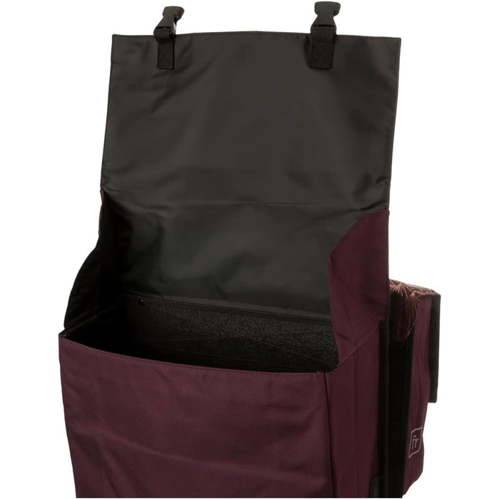 FAST RIDER Fastrider Nara Double Pannier Trend MIK (Deco Aubergine), FAST RIDER Fastrider Nara Double Pannier Trend MIK (Deco Aubergine)