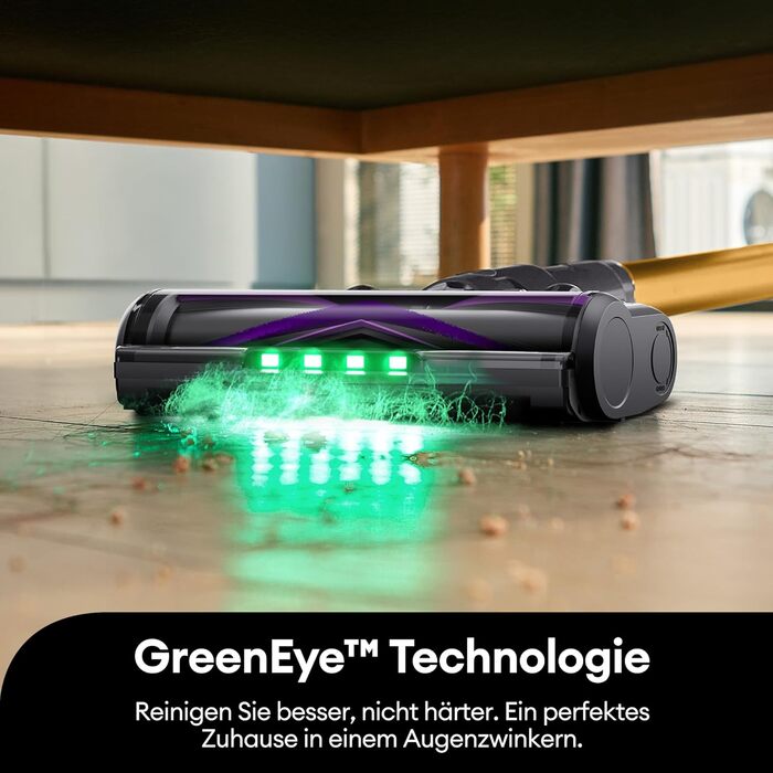 Бездротовий акумуляторний пилосос Ultenic U20: 55000Pa, 600W, 60хв, GreenEye, антинамотування, для твердих поверхонь та килимів