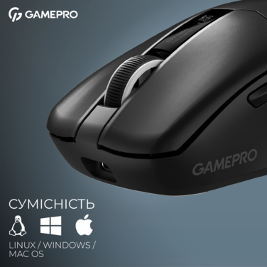 Бездротова ігрова миша GamePro Asgard Thor (GM023B) 1К  зарядна станція\ресивер