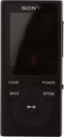 MP3-плеєр Sony NW-E394 Walkman з FM-радіо, 8 ГБ, чорний, USB 2.0