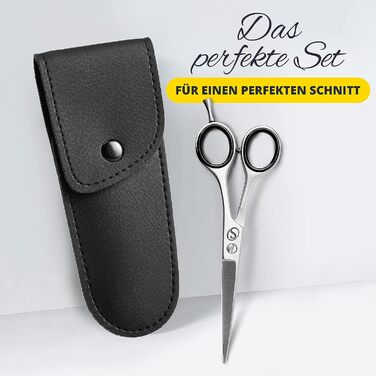 Ножиці для волосся SCHMIEDWERK гострий зріз жіночі та чоловічі професійні ножиці для стрижки волосся (сріблясті)