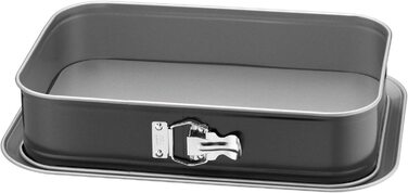 Форма для випічки Kaiser Inspiration прямокутна 36 x 24 см з кришкою, антипригарне покриття, для тірамісу, з плоскою основою, витікає, легко закривається