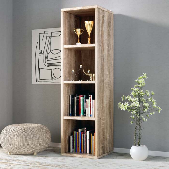 Книжкова шафа Дуб Скайлар 106х30х30см