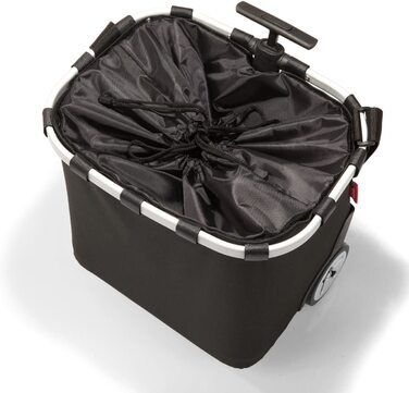 Дорожня валіза carrycruiser OE7003 black-Візок для покупок об'ємом 40 л - з кріпленням на затиску для кріплення до візка для покупок